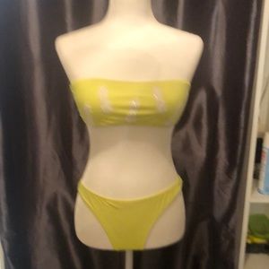 Yellow bikini set